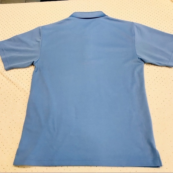 PGA Tour Blue Short Sleeve Dress Golf Polo - Picture 3 of 8